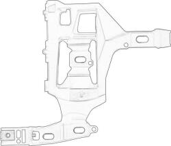 PSA Elemente caroserie, Aripa, Bara protectie Bara protectie, piese PSA 39003558 (PSA39003558)