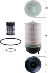 Mahle Filtru combustibil Mahle KX 581KIT (MAHLEKX581KIT)