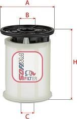 Sofima FILTRU COMBUSTIBIL - compatibil Fiat - Sofima-S H2O6 NE (SOFIMASH2O6NE)