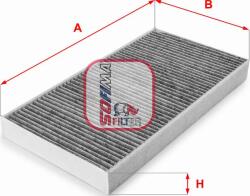 Sofima Filtru habitaclu Sofima S 4100 CA - compatibil Saab, Opel, Vauxhall, Fiat - Sofima-S 4100 CA (SOFIMAS4100CA)