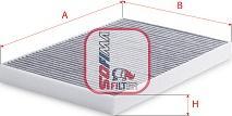 Sofima Filtru habitaclu Sofima S 4428 CA - compatibil Chrysler - Sofima-S 4428 CA (SOFIMAS4428CA)