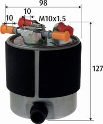 Valeo Filtru combustibil Valeo 587616 - compatibil Nissan (VALEO587616)