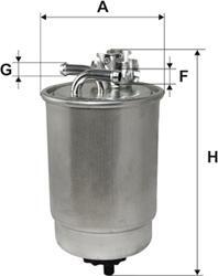 Kamoka Filtru combustibil Kamoka F318401 - compatibil Opel, Vauxhall (KAMOKAF318401)