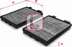 Sofima Filtru habitaclu Sofima S 4108 CA - compatibil Bmw, Bentley, Alpina, Rolls-Royce - Sofima-S 4108 CA (SOFIMAS4108CA)