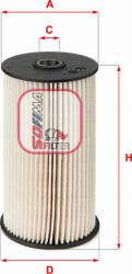 Sofima Filtru combustibil Sofima S 6007 NE - compatibil Audi, Seat, Vw, Skoda - Sofima-S 6007 NE (SOFIMAS6007NE)
