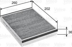 Valeo Filtru habitaclu Valeo 715757 (VALEO715757)