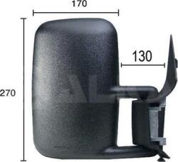 Alkar Geamuri, Oglinzi Oglinzi Alkar 9202966 - compatibil Mercedes-Benz (ALKAR9202966)