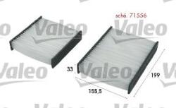 Valeo Filtru habitaclu Valeo 715556 (VALEO715556)
