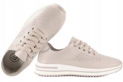 Filippo DP7608 Áttört Női Félcipő Bőr Sneakers Bézs 37 (DP7608/26 BE)