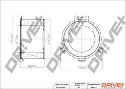 Dr! ve+ Filtru habitaclu Dr! ve+ DP1110.12. 0081 - compatibil Vw - Dr! ve+ (DRVEDP1110120081)