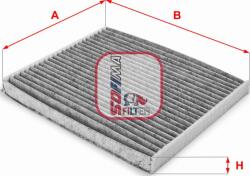 Sofima Filtru habitaclu Sofima S 4162 CA - compatibil Opel, Vauxhall, Peugeot, Fiat - Sofima-S 4162 CA (SOFIMAS4162CA)