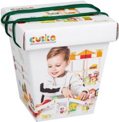 Cubika Jucarie Din Lemn, Cubika - Kit De Constructie Pentru Baietei (KR-13913)
