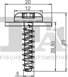 FA1 Trim, Protecție, Embleme Dungi decorative, de protectie FA1 13-70003.10 (FA1137000310)