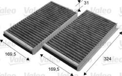 Valeo Filtru habitaclu Valeo 698864 (VALEO698864)
