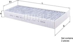 Mahle Filtru habitaclu Mahle LAK 1157/S - compatibil Opel, Peugeot - MAHLE-LAK 1157/S (MAHLELAK1157S)