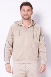 GUESS Férfi cipzáras pulóver bézs Guess Z5BQ13 K2042 M (Z5BQ13 K2042 FJ9O)