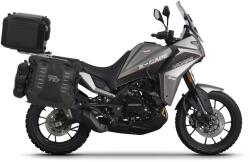 Shad Set complet de genti laterale adventure SHAD TERRA TR40 si topcase din aluminiu SHAD TERRA BLACK 48L, incluzand kitul de montaj SHAD Moto Morini X-Cape 649 (282604)