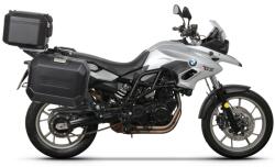 Shad Set complet de genti laterale adventure SHAD TERRA TR40 si topcase din aluminiu SHAD TERRA BLACK 48L, incluzand kitul de montaj SHAD BMW F 650 GS F 700 GS F 800 GS (282583)