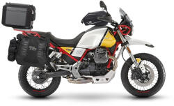 Shad Set complet de genti laterale adventure SHAD TERRA TR40 si topcase din aluminiu SHAD TERRA BLACK 48L, incluzand kitul de montaj SHAD MOTO GUZZI V 85 TT (282574)