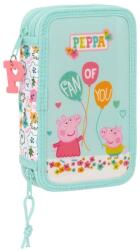 BTS Peppa Pig dupla felszerelt, 28 darabos tolltartó (412290854)