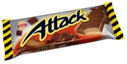 Attack Kakaó-csokoládé krémes ostyaszelet 30g