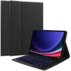 Tech-Protect SC toll + billentyűzet - Samsung Galaxy Tab S9 FE+ PLUS 12.4 készülékhez (X610 / X616B) fekete
