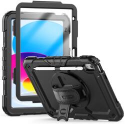 Tech-Protect SOLID360 iPad 10.9 (10/2022) és iPad 11 (11/2025) készülékhez kijelzővédő, fekete