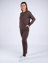  Moniel szoptatós melegítő szett rövid pulóverrel M és XL méretben Basic Chocolate