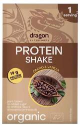 Dragon Superfoods Shake proteic bio, cacao și vanilie, 30 g (19731)