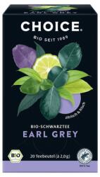 Choice Ceai bio, Earl Gray, 20 plicuri