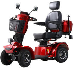 inSPORTline Négykerekű elektromos robogó inSPORTline Thodor, ólomsav akkumulátor, 40 km hatótávolság, 112 kg, 20 km/h - piros
