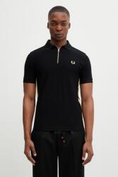 Fred Perry férfi pamut póló - fekete XL