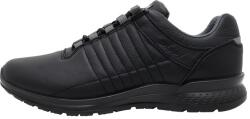 Grisport Pantofi barbati, Grisport, 881006-42810D27T-Negru, sport, piele naturala, cu talpa joasa, negru (Marime: 45)