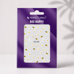 Perfect Nails Körömmatrica - Bee Happy (PNDM127)
