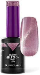 Perfect Nails HEMA FREE Cat Eye Gél Lakk - CE043 Rosy - 8ml (PNZCE8043)
