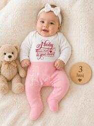 SuperBaby Salopeta din bumbac pentru bebelusi, Cute Baby