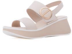 PASS Collection Sandale dama din piele naturala, PASS Collection 97DN80004B 52-N, crem