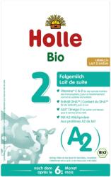 Holle Lapte praf de vaca A2, pentru sugari, +6 luni, Formula 2, eco, 400 g