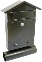 Damech Cutie postala, cu loc pentru ziar, auriu, format B6, 23x7x37.5 cm, Damech (SW02TAU)