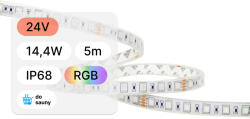ART Banda LED sauna 24V 14.4W 60 LED-uri IP68 RGB 5 metri (ARTAC-175-RGBIP68-80434)