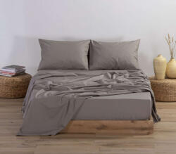 Nef-Nef Homeware Cearșaf Dublu cu Elastic 140x200+30cm. Basic 033508 1185 Mocca (033508)