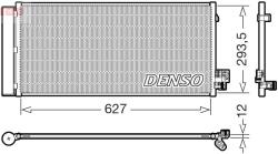 DENSO Condensator, climatizare DENSO DCN05113 (DCN05113)