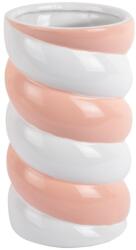 PT LIVING Бяла/розова керамична ваза (височина 23 cm) Marshmallow - PT LIVING (PT3979MC)