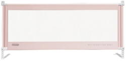 CHOC CHICK® Bariera laterala pat, inaltime ajustabila 70-90 cm, 150 cm, Roz (Bariera1.48M90hRZ)