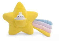 NICI Molang Csillag Alakú Plüsspárna, Kivehető Mini Plüss - 40x28 cm