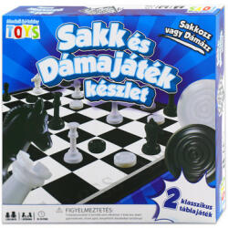  Sakk és dámajáték készlet