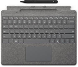Microsoft Kлавиатура Microsoft Surface Pro Typecover, QWERTY Dutch, Platinum - 8X8-00170 (8X8-00170)