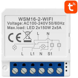 Avatto WSM16-W2 TUYA intelligens Wi-Fi fali kapcsoló (WSM16-W2)