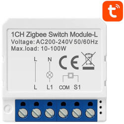 Avatto ZigBee Avatto LZWSM16-W1 Semleges nélküli TUYA intelligens aljzatkapcsoló (LZWSM16-W1)