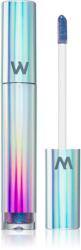 WONDERSKIN Wonder Blading Top Gloss lip gloss cu particule stralucitoare culoare Blue Glitter 4 ml